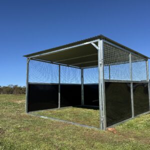 Stables - Outside With Roof & Day Yard Option